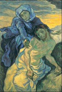 Pieta d'après Delacroix Vincent Van Gogh 1853-1890|DR