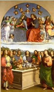Raphaël - Couronnement de la Vierge - Vatican Pinacothèque 1503 | DR