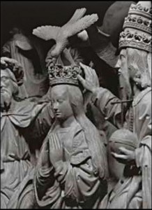 couronnement de la Vierge choeur cathédrale de Chartres