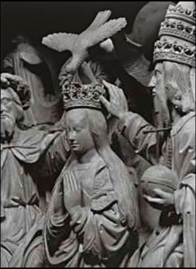 couronnement de la Vierge choeur cathédrale de Chartres |DR