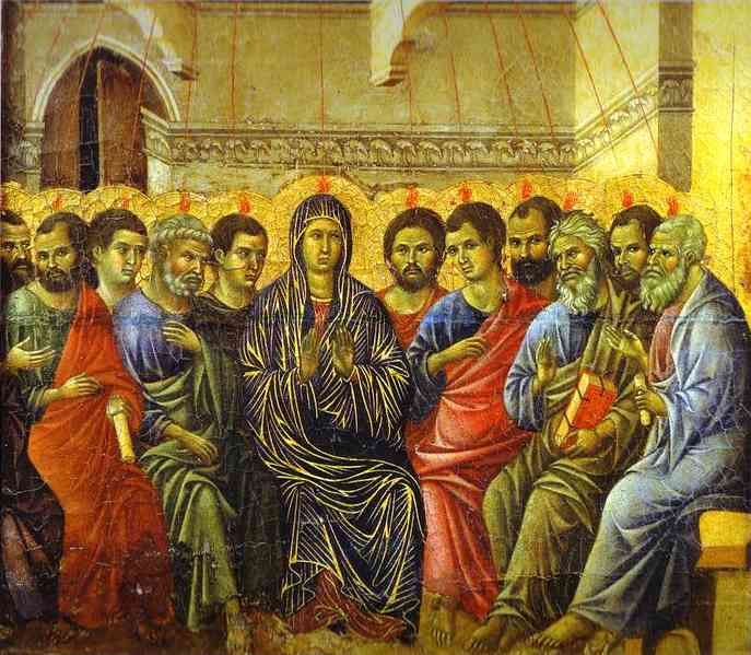 Duccio di Buoninsegna Pentecôte