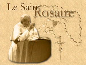 Rosaire - Jean-Paul II Vatican | DR