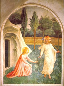 Apparition de Jésus Ressuscité - Fra Angelico - couvent San Marco Florence