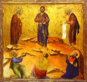 Duccio di Buoninsegna Transfiguration du Christ 1308-1311 The National Gallery Londres