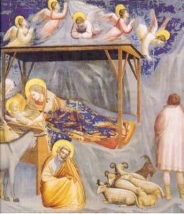 La Nativité Giotto - 1267-1337 - fresque église de l’Arena - Padoue