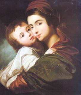 Vierge à l’Enfant 1790 - huile sur toile Palais de Pavlovsk Russie