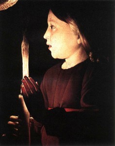 GEORGES DE LA TOUR - Le Christ dans la boutique du charpentier