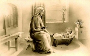 Marie sa mère gardait fidèlement tous ces souvenirs en son cœur