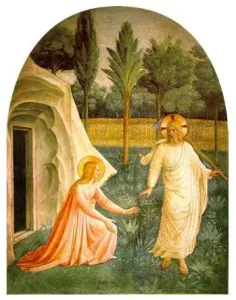 Christ-Ressuscité et Marie-Madeleine Fra Angelico