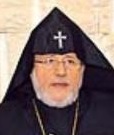 Le Catholicos suprême de tous les Arméniens Karekin II