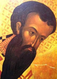 Basile de Césarée, appelé également Basile le Grand, né en 329 et mort le 1ᵉʳ janvier 379 à Césarée, est l'un des principaux Pères de l'Église. Saint Basile de Césarée