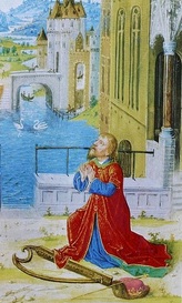 David priant après son adultère avec Bethsabée