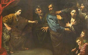 L'Innocence de Suzanne reconnue - Valentin de Boulogne vers 1625 - Louvres