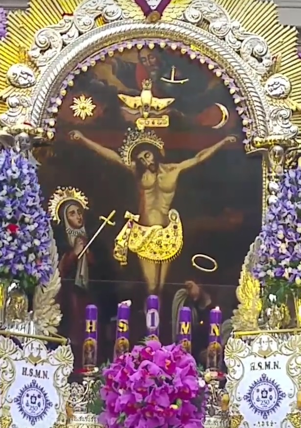 Christ de Pachacamilla - Le Seigneur des miracles - Sanctuaire des Nazaréens, (Lima, Pérou)