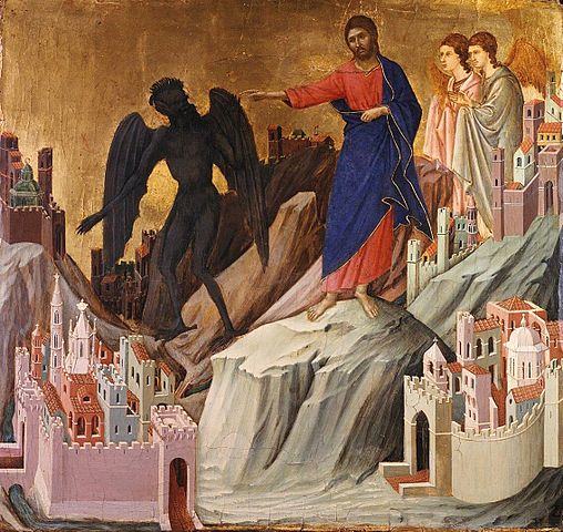 Duccio - Tentation sur la Montagne Duccio - Tentation sur la Montagne