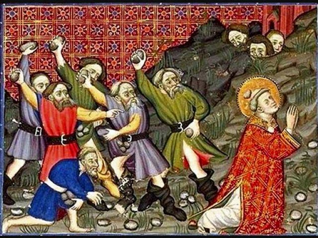 le martyre de Saint Étienne - BNF