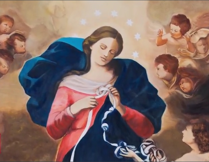 Notre Dame qui défait les noeuds Notre Dame qui défait les noeuds