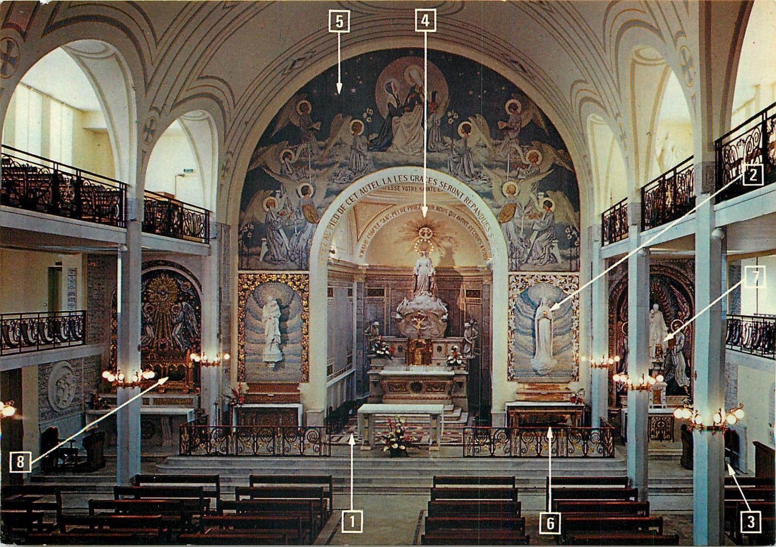 chœur de la chapelle Notre-Dame de la Médaille Miraculeuse