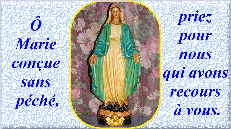 l'invocation de l'Immaculée Conception l'invocation de l'Immaculée Conception