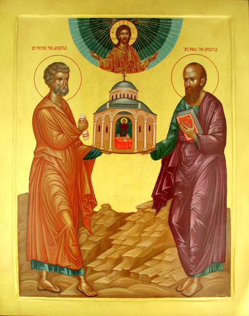 Saint Pierre et Saint Paul fondant l'Église d'Antioche