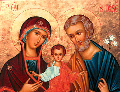 Sainte Famille de Jésus, Marie, Joseph