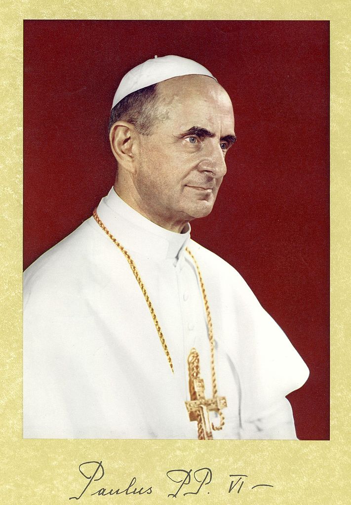portrait officiel de Paul VI