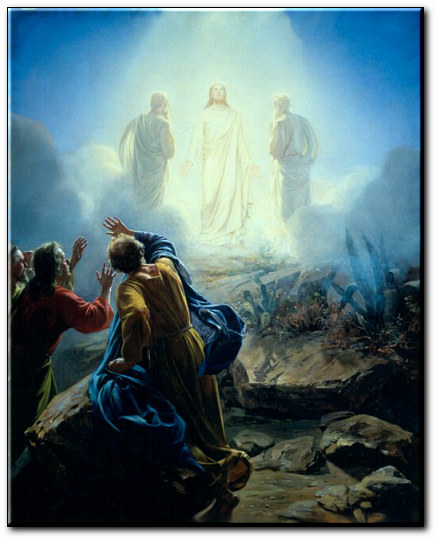 Transfiguration et nuée