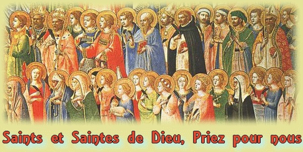 saints et saintes de Dieu