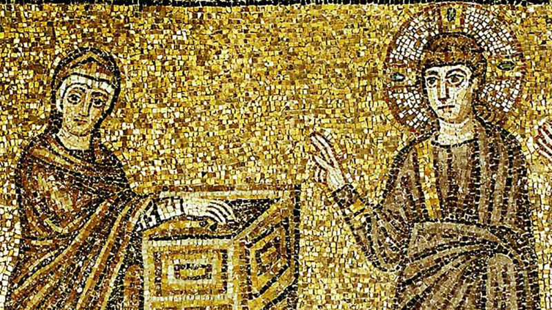 l'obole de la pauvre veuve - mosaïque ancienne l'obole de la pauvre veuve - mosaïque ancienne