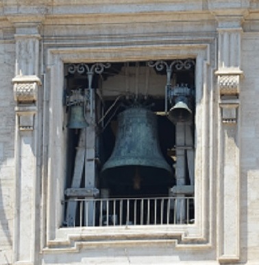 Les cloches de Saint Pierre de Rome