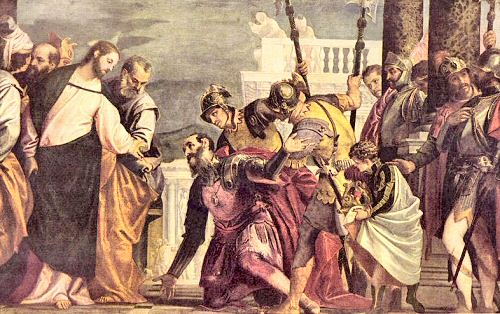 Véronèse Jésus et le Centurion Véronèse Jésus et le Centurion