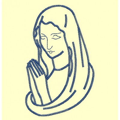 Vierge Marie priante