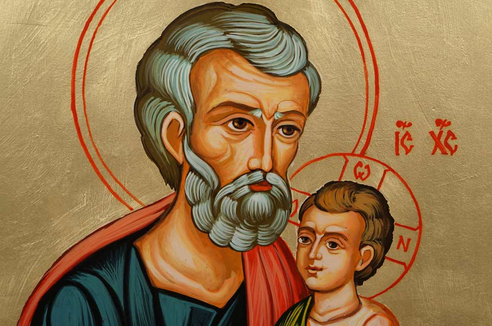 Saint Joseph et Jésus enfant Saint Joseph et Jésus enfant
