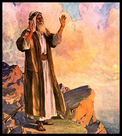 Moïse en prière Moïse en prière