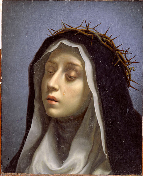 sainte Catherine de Sienne- Carlo Dolci (1616–1686) Dulwich Picture Gallery - London