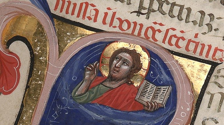Visage du Christ - Manuscrit latin  Biblioteca Apostolica Vaticana