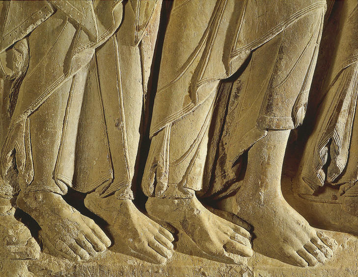 pelerins-dEmmaus-Christ-detail-Relief-roman-XIe-debut-XIIe-siecle pelerins-dEmmaus-Christ-detail-Relief-roman-XIe-debut-XIIe-siecle
