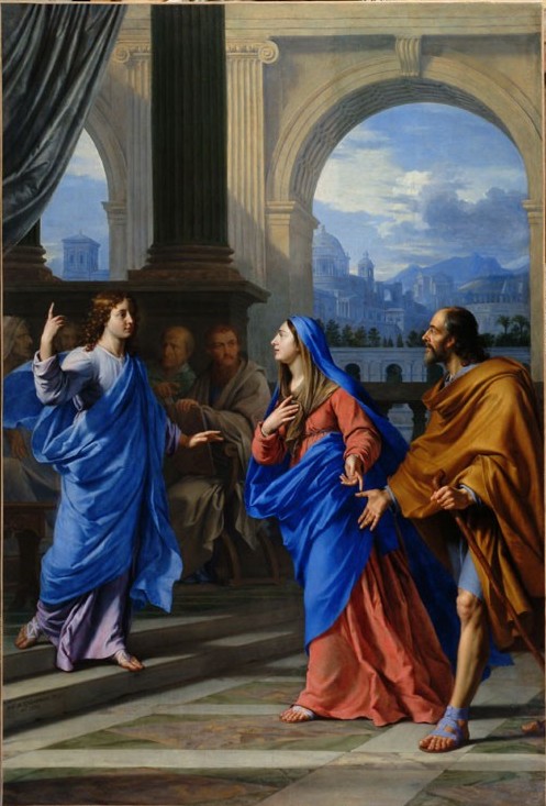 L’Enfant Jésus retrouvé dans le Temple Philippe de Champaigne 1663