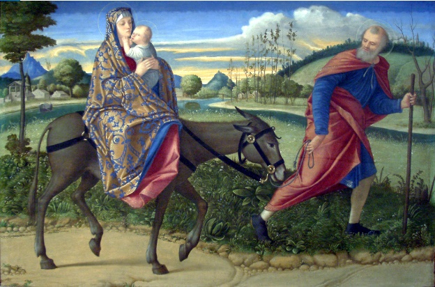 La fuite en Egypte Vittore Carpaccio 1500