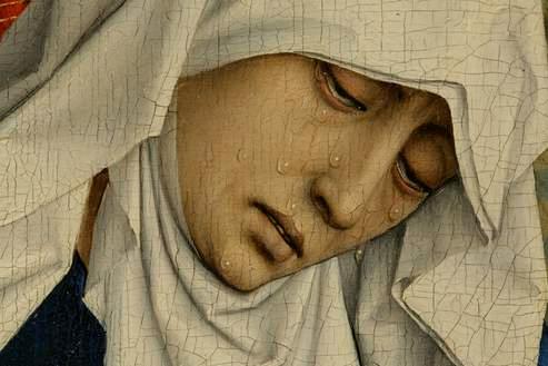 la Mère des douleurs, près de la croix - Rogier van der Weyden (ca. 1399 – 1464) musée du Prado