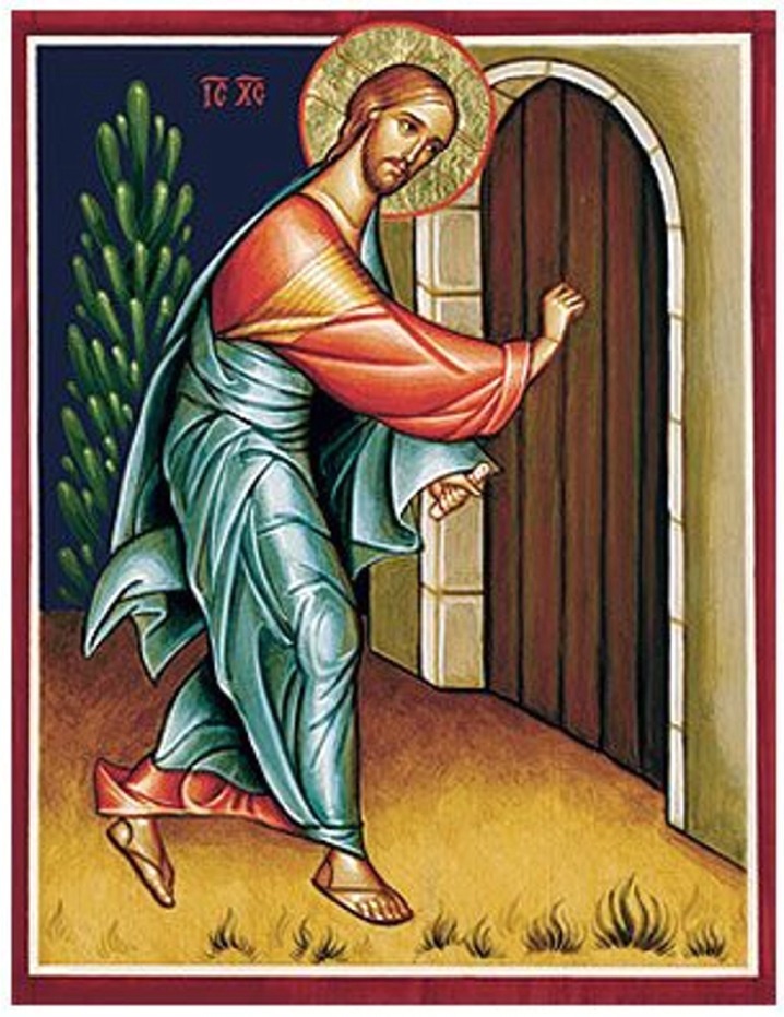 Jésus va frapper à la porte Jésus va frapper à la porte