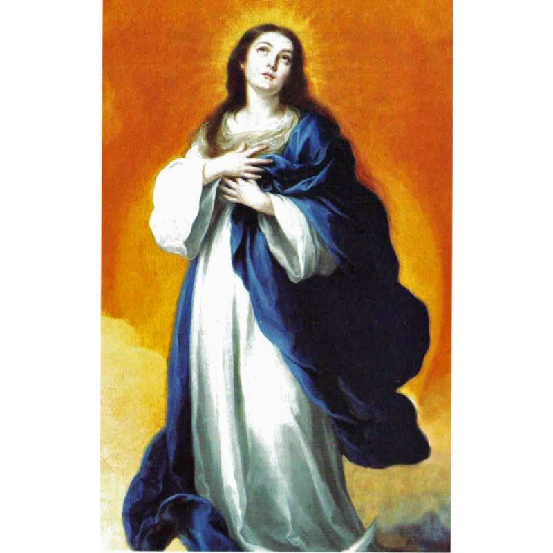 image de la neuvaine à l'Iimmaculee Conception 2019 - tableau de Murillo