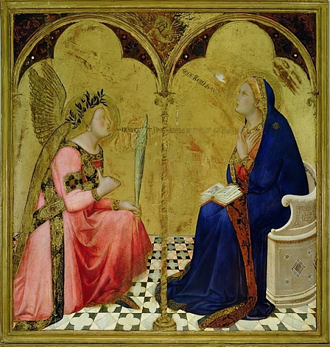 Ambrogio-Lorenzetti-l-Annonciation-1344-Pinacothèque-Sienne