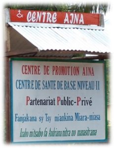 Le Centre AINA Manakara Madagascar