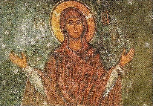 Marie Mère du Rédempteur monastère de sainte Catherine au Mont Sinaï