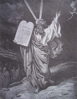 Moïse et les Tables de la Loi -Gustave Doré, 1866-1875