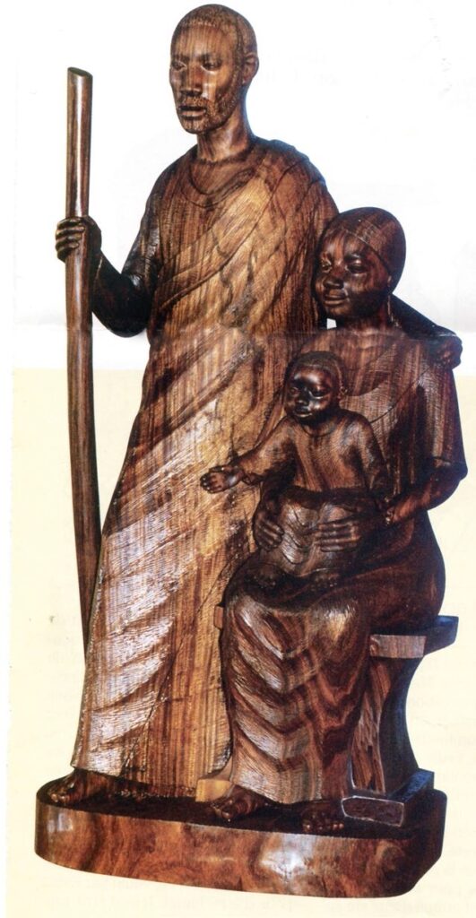 Église de saint Joseph à Dimbokro (Côte d’Ivoire) sculpture Siaka Coulibaly