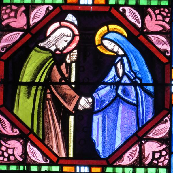 Joseph et Marie - église Saint-Médard - Lizy-sur-Ourcq - 77