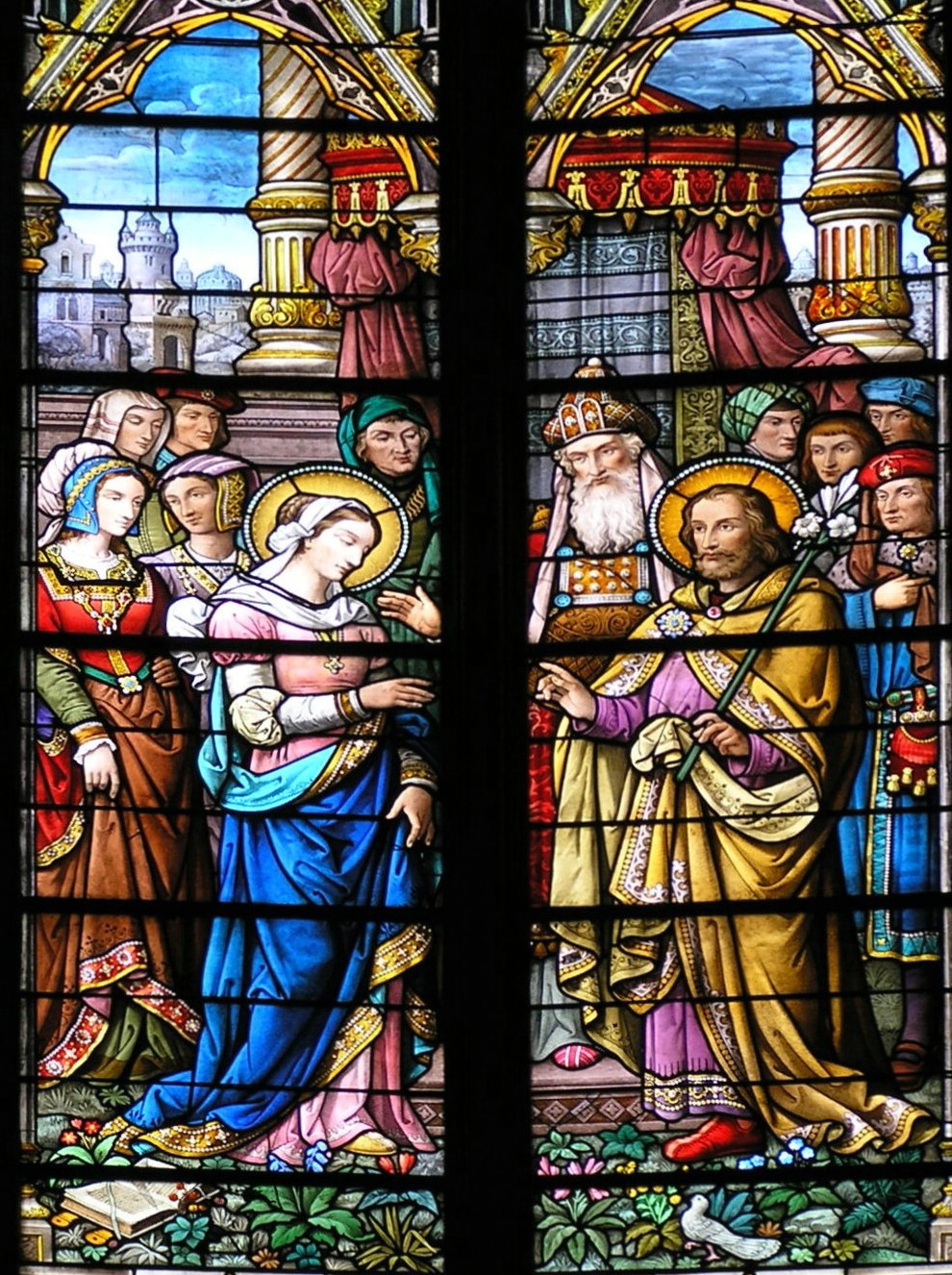 mariage de Joseph et de Marie - église Saint Joseph Angers 49