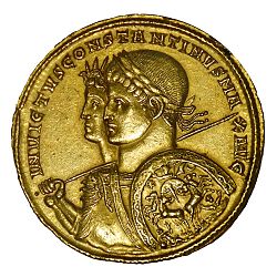 Constantin 1er et sa mère